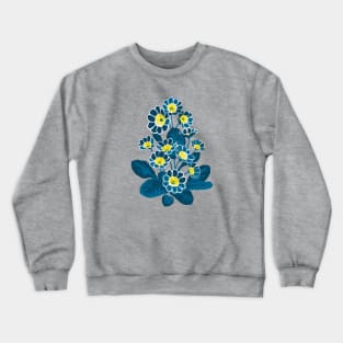 Primula Lace Blue Crewneck Sweatshirt